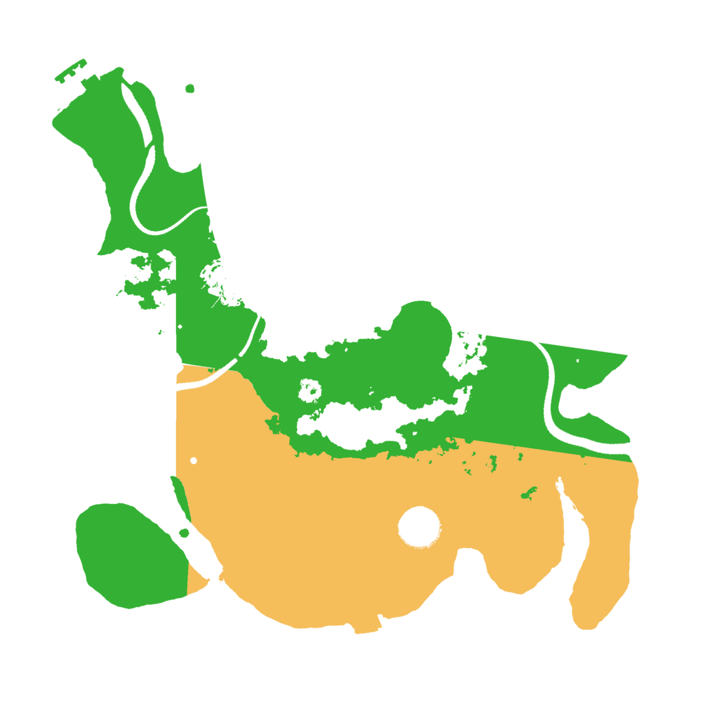 Biome Rust Map: Procedural Map, Size: 3000, Seed: 505249438