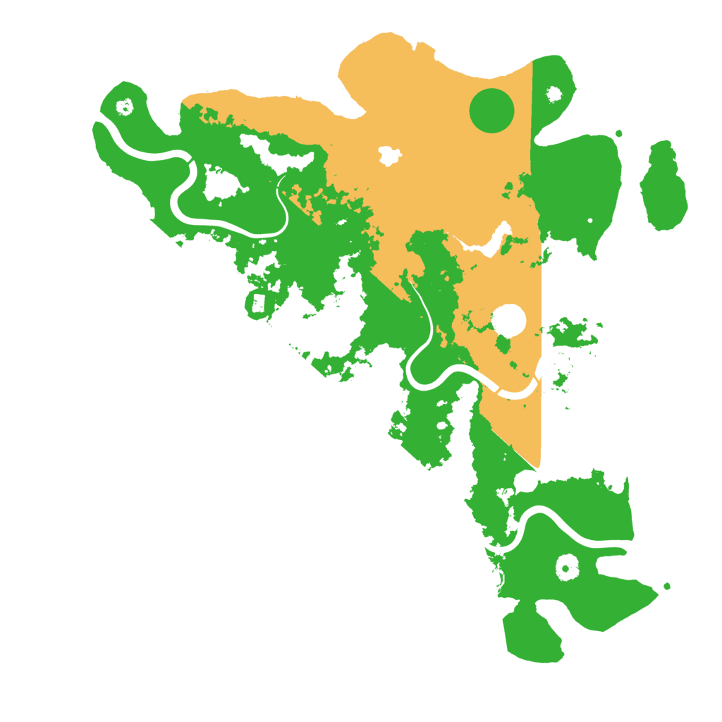 Biome Rust Map: Procedural Map, Size: 4250, Seed: 778893069