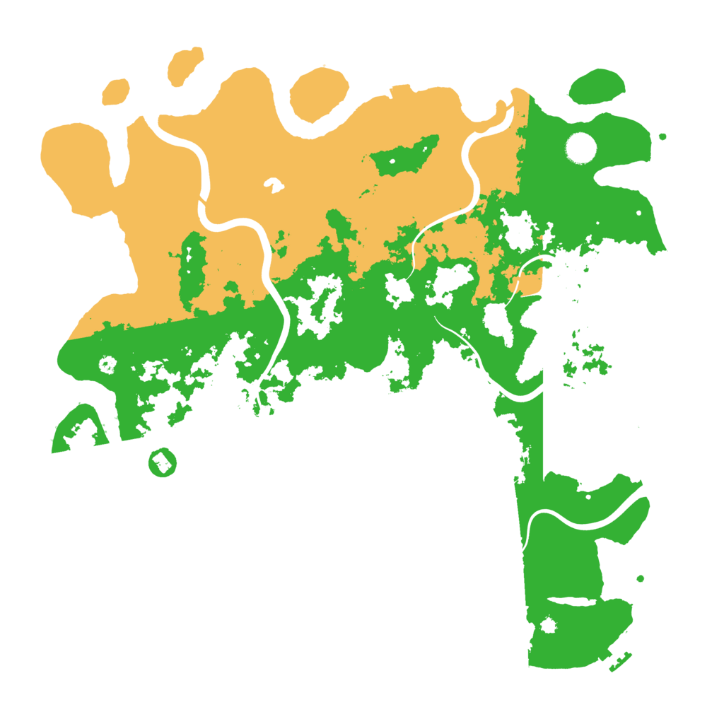 Biome Rust Map: Procedural Map, Size: 4103, Seed: 134825931
