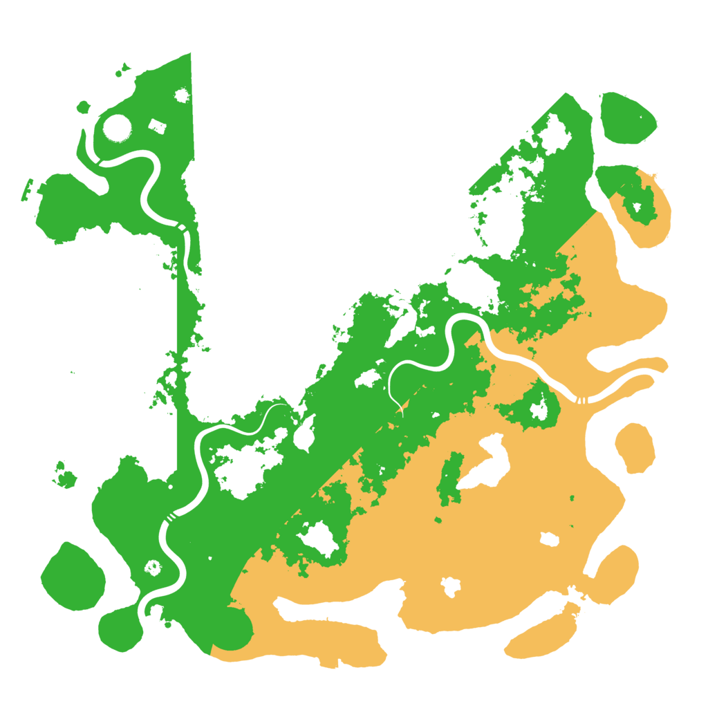 Biome Rust Map: Procedural Map, Size: 4500, Seed: 16277080