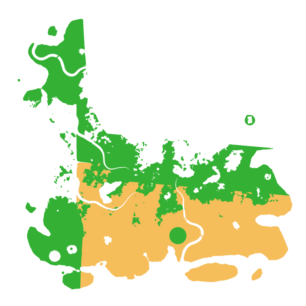 Biome Rust Map: Procedural Map, Size: 4750, Seed: 1193653549