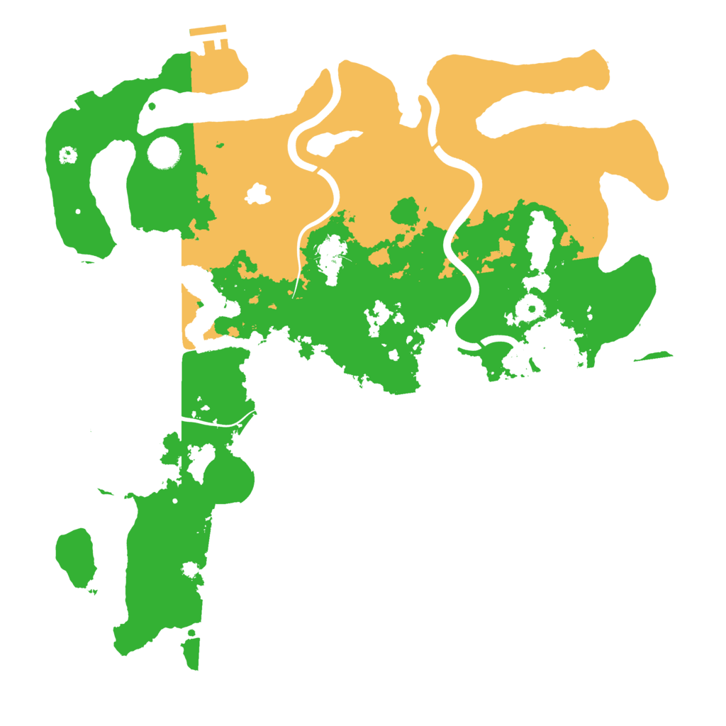 Biome Rust Map: Procedural Map, Size: 4000, Seed: 1501039478