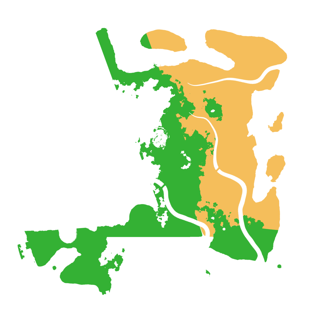 Biome Rust Map: Procedural Map, Size: 3200, Seed: 1425136025