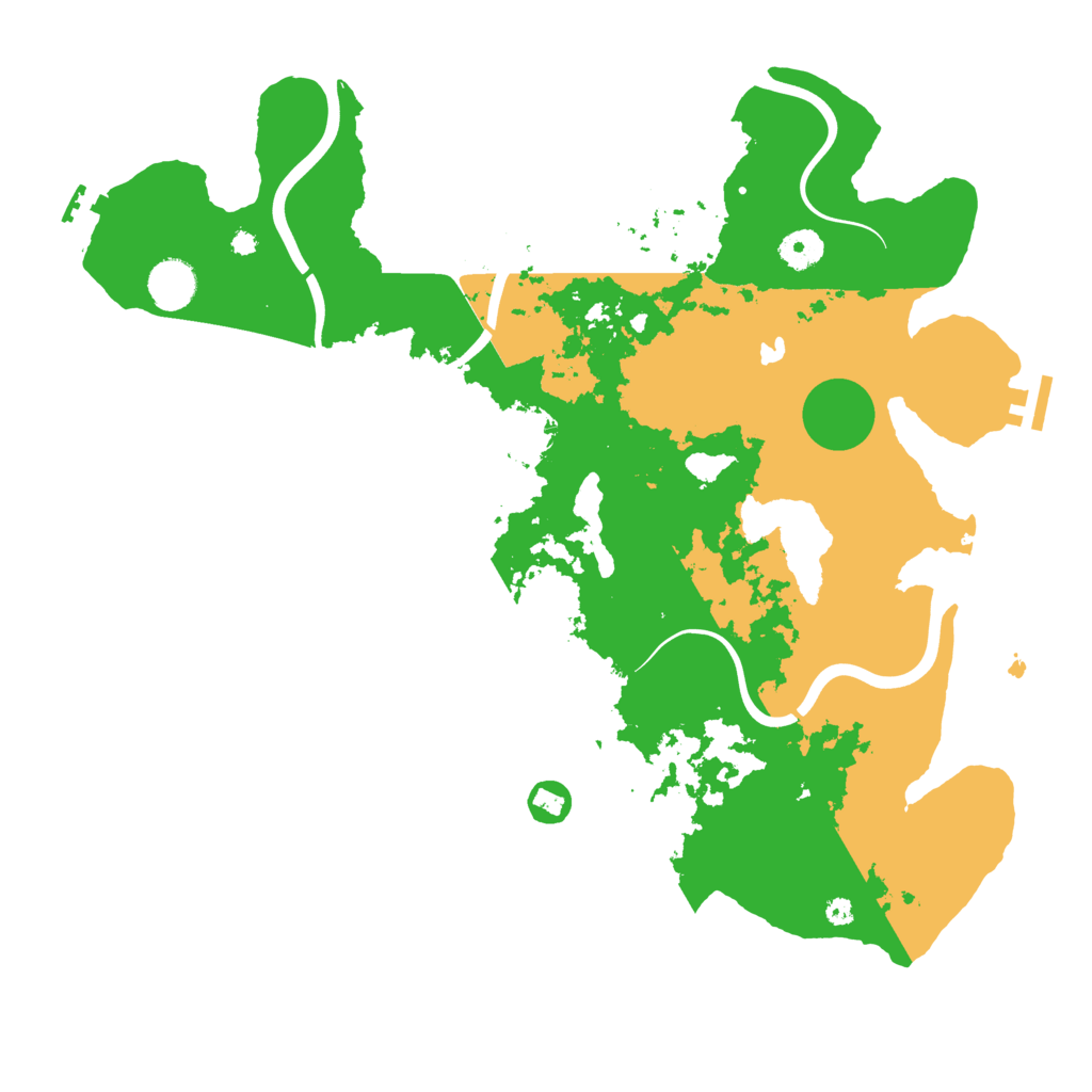 Biome Rust Map: Procedural Map, Size: 4000, Seed: 1669550674