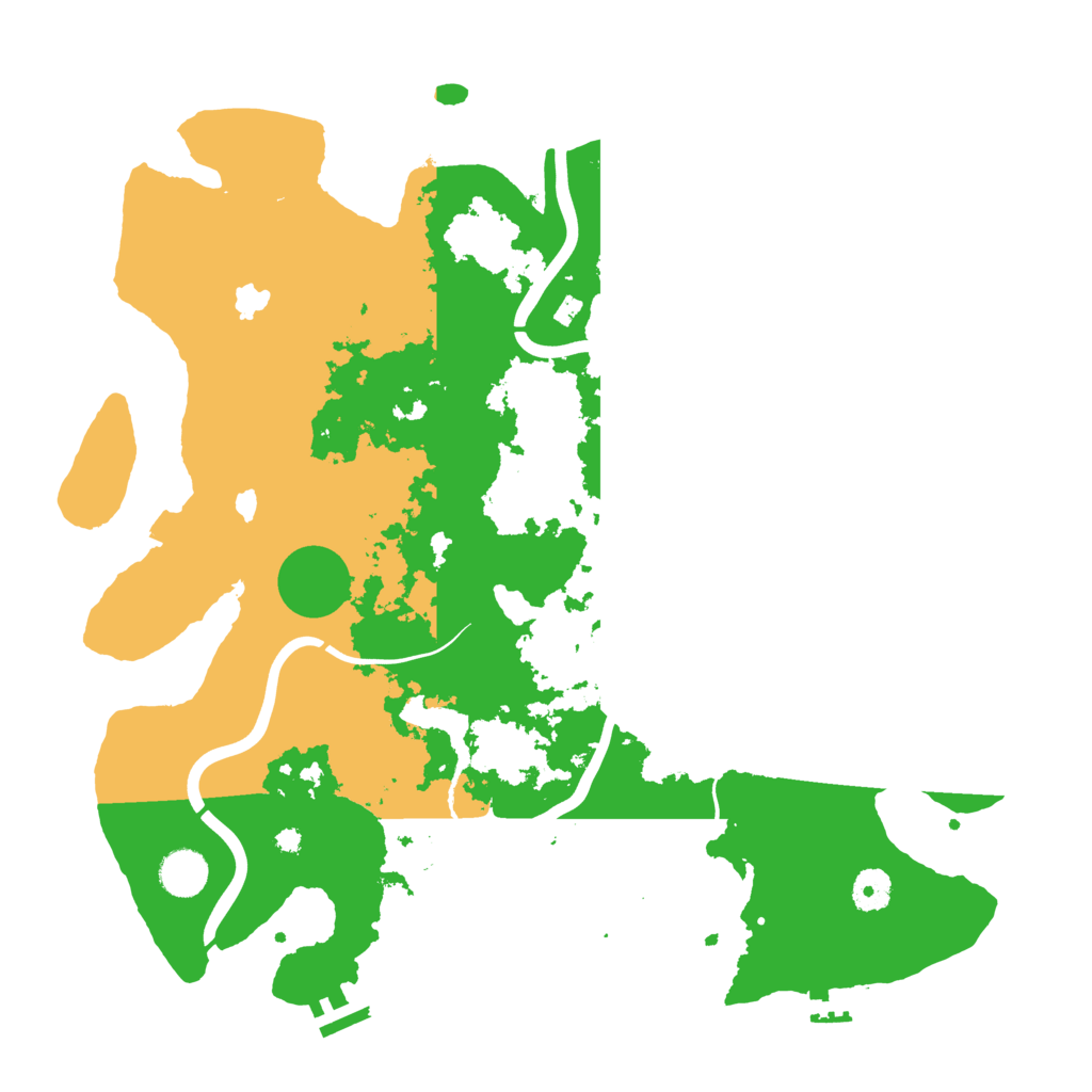 Biome Rust Map: Procedural Map, Size: 4000, Seed: 764568