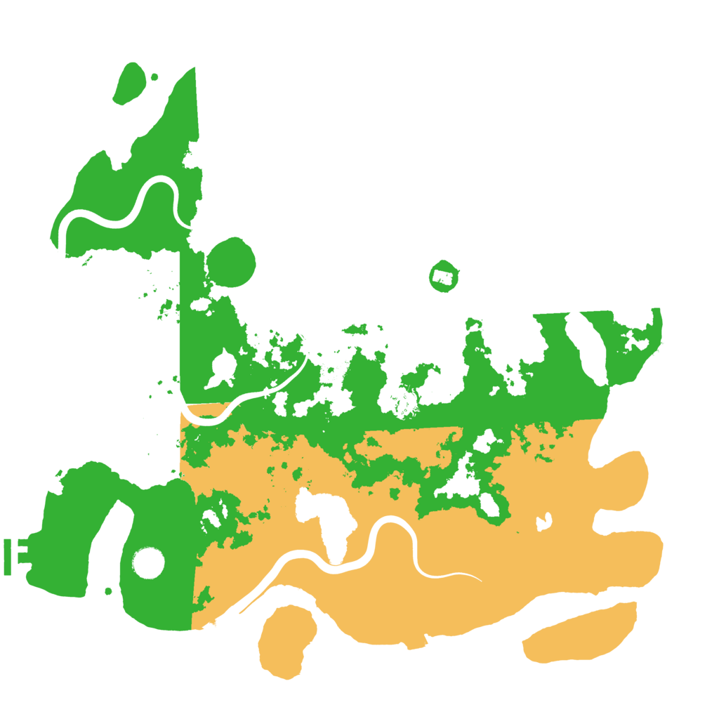 Biome Rust Map: Procedural Map, Size: 4000, Seed: 200556269