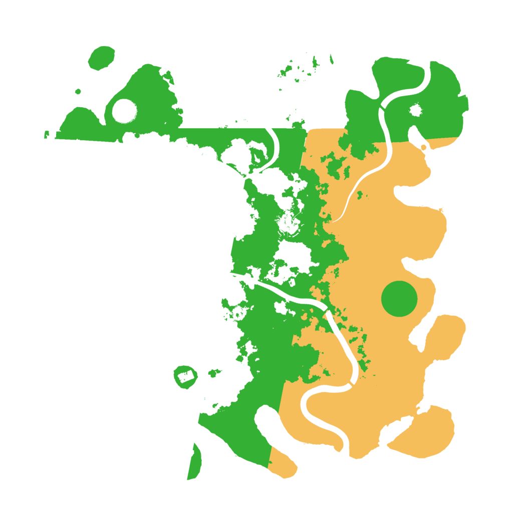 Biome Rust Map: Procedural Map, Size: 3750, Seed: 32543