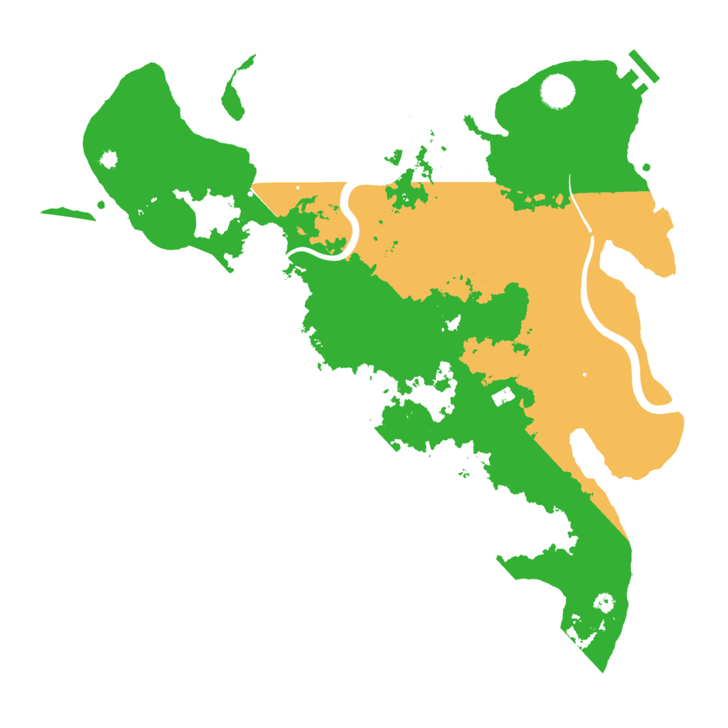Biome Rust Map: Procedural Map, Size: 3750, Seed: 1816154809