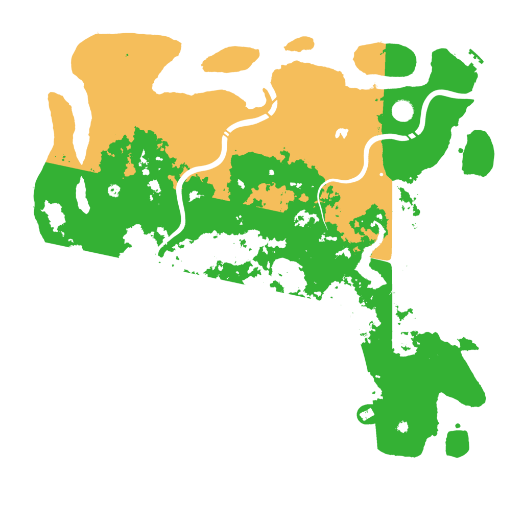Biome Rust Map: Procedural Map, Size: 4250, Seed: 197555584