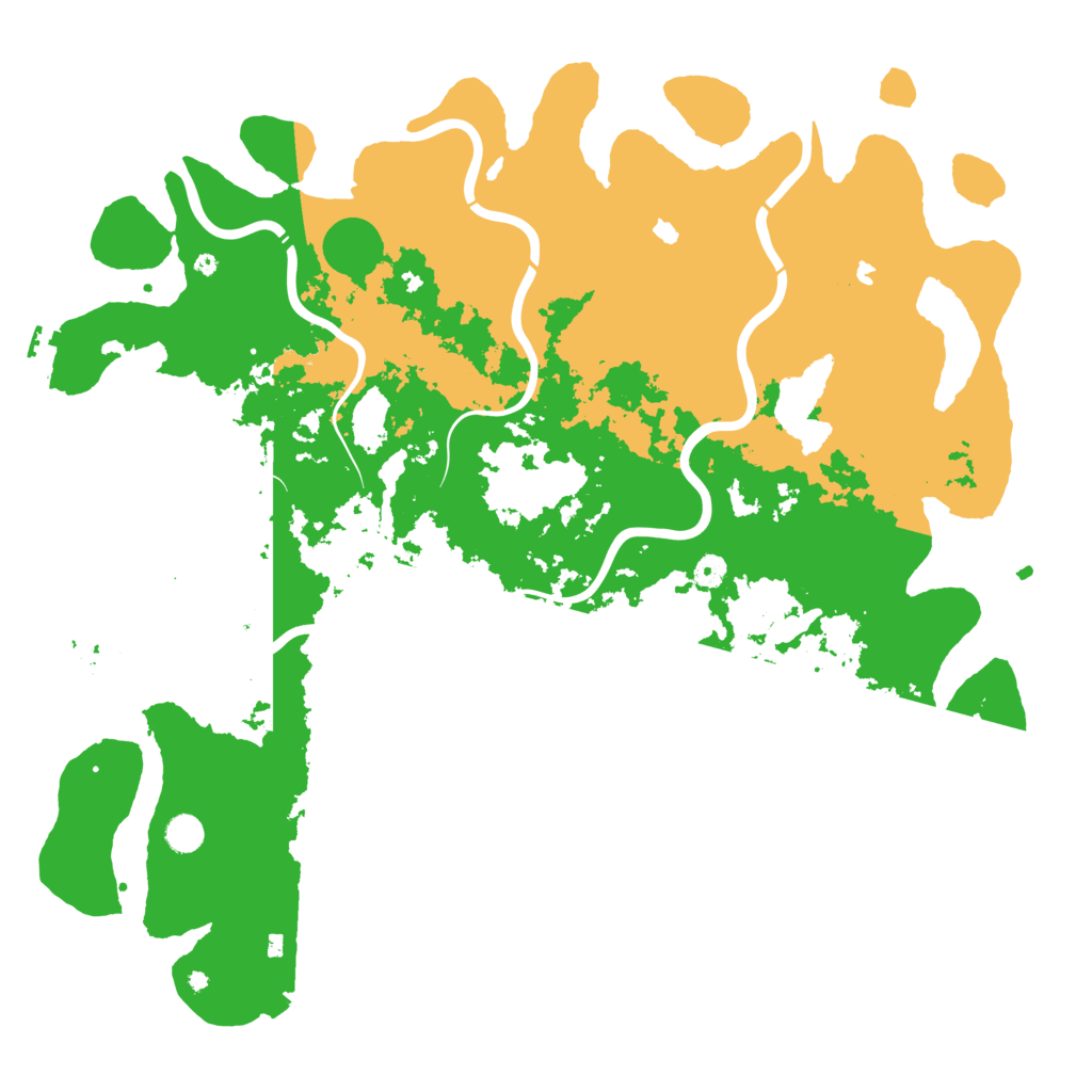 Biome Rust Map: Procedural Map, Size: 4999, Seed: 107694848