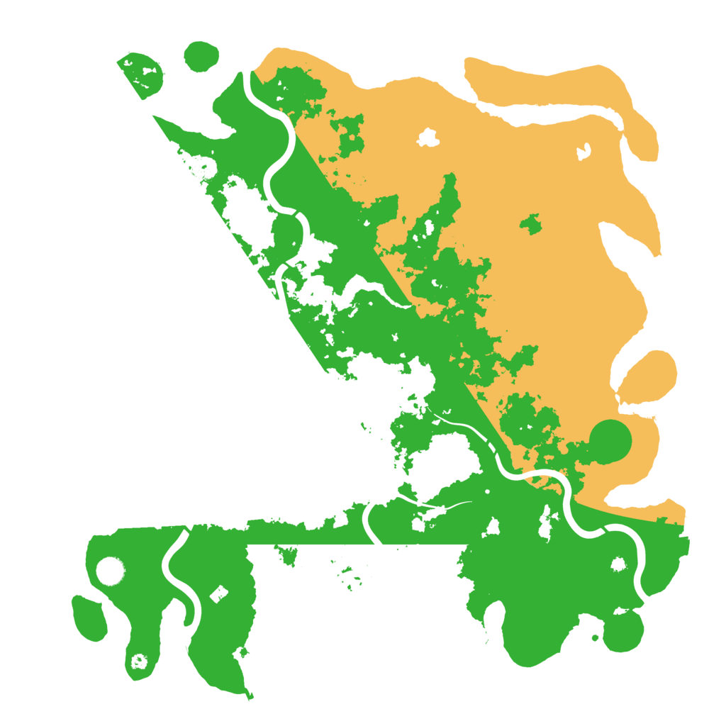 Biome Rust Map: Procedural Map, Size: 4500, Seed: 1552986048