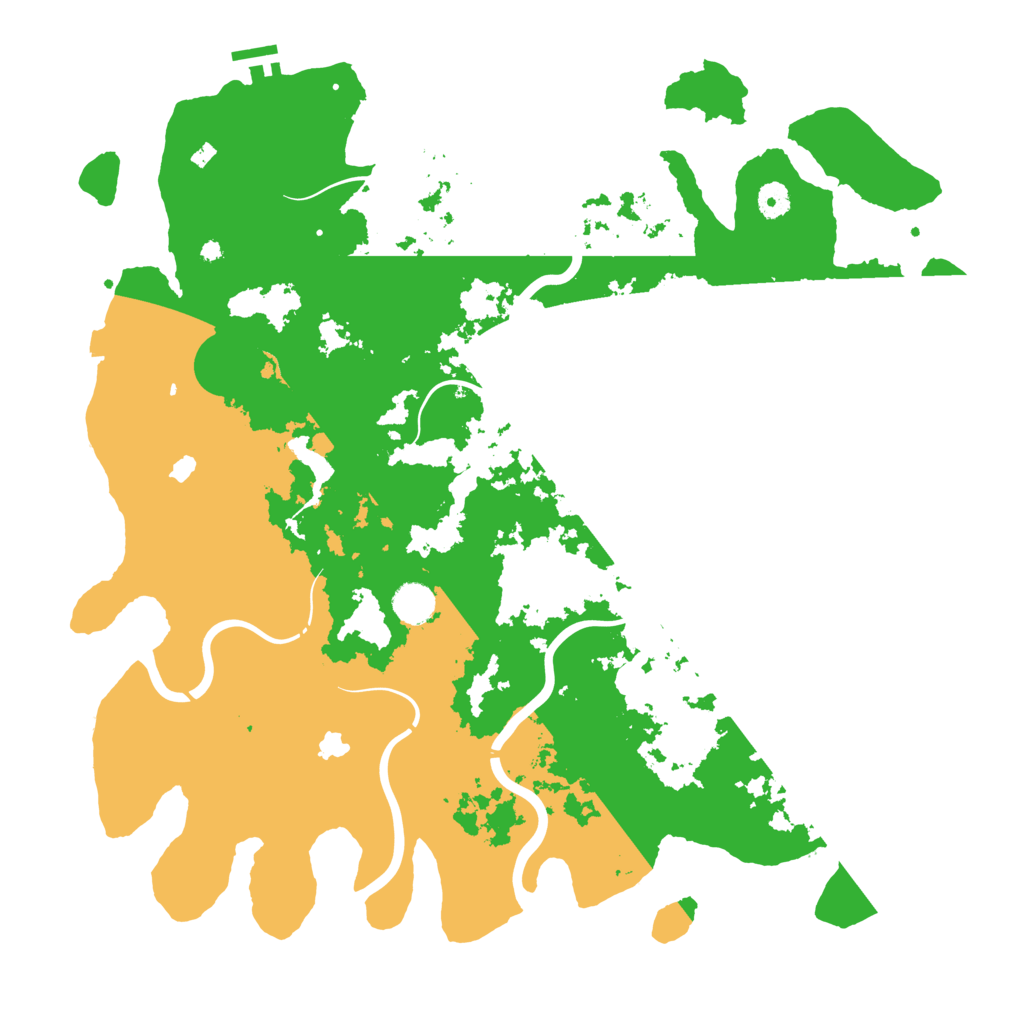 Biome Rust Map: Procedural Map, Size: 4500, Seed: 978019678