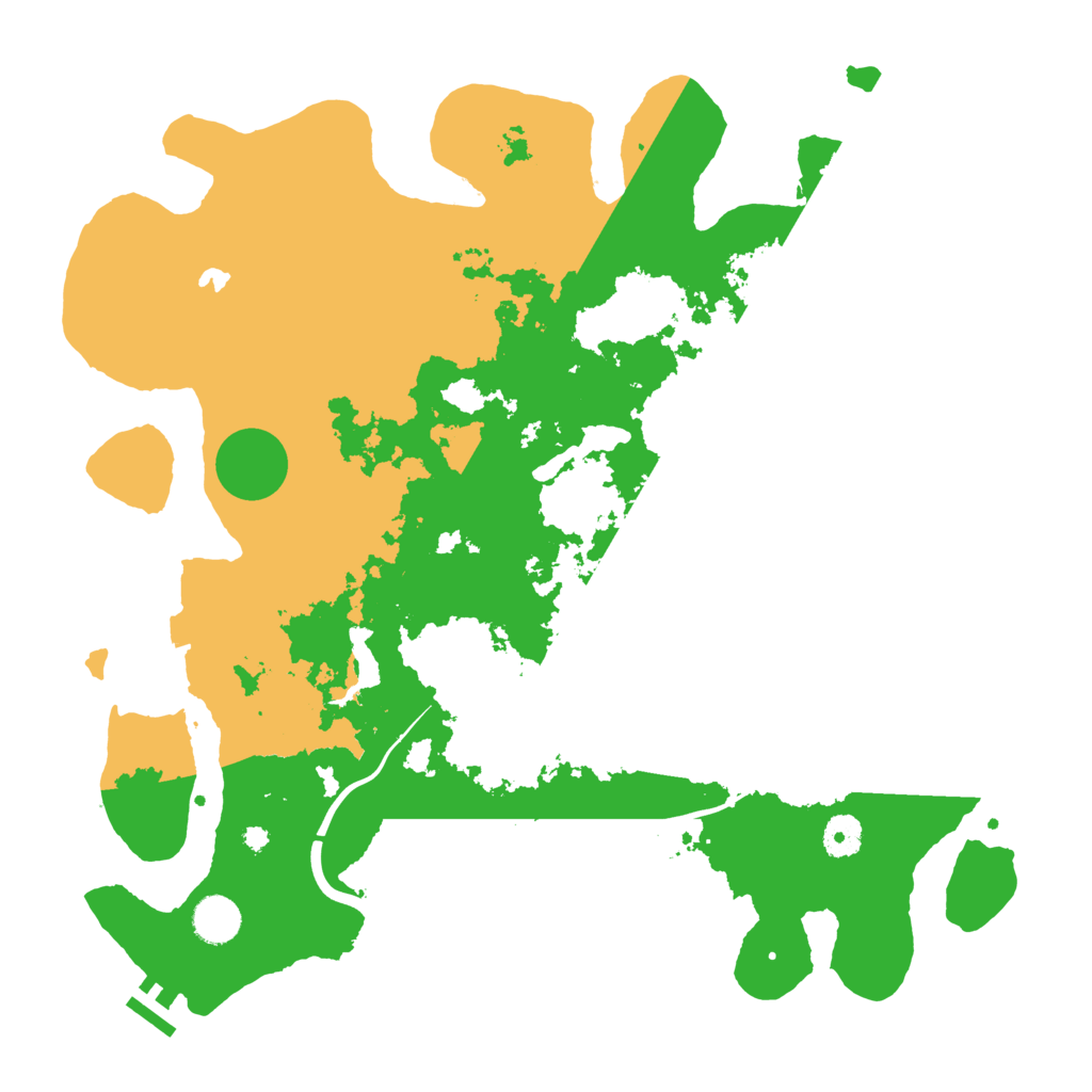 Biome Rust Map: Procedural Map, Size: 4000, Seed: 718581343