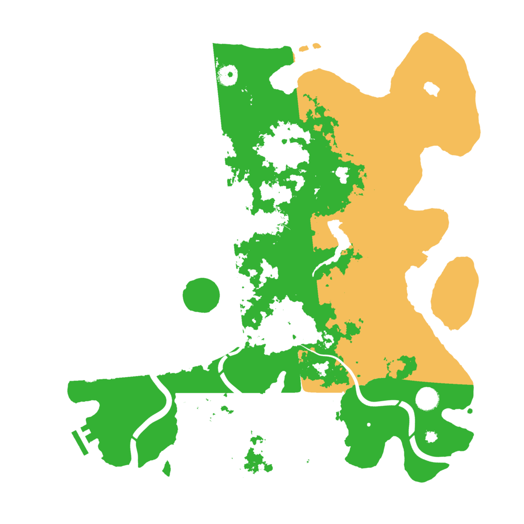 Biome Rust Map: Procedural Map, Size: 4000, Seed: 1102718465