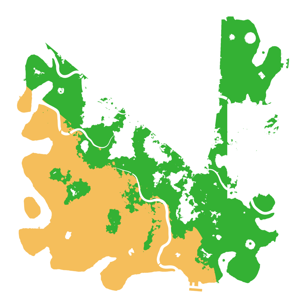 Biome Rust Map: Procedural Map, Size: 4750, Seed: 920251