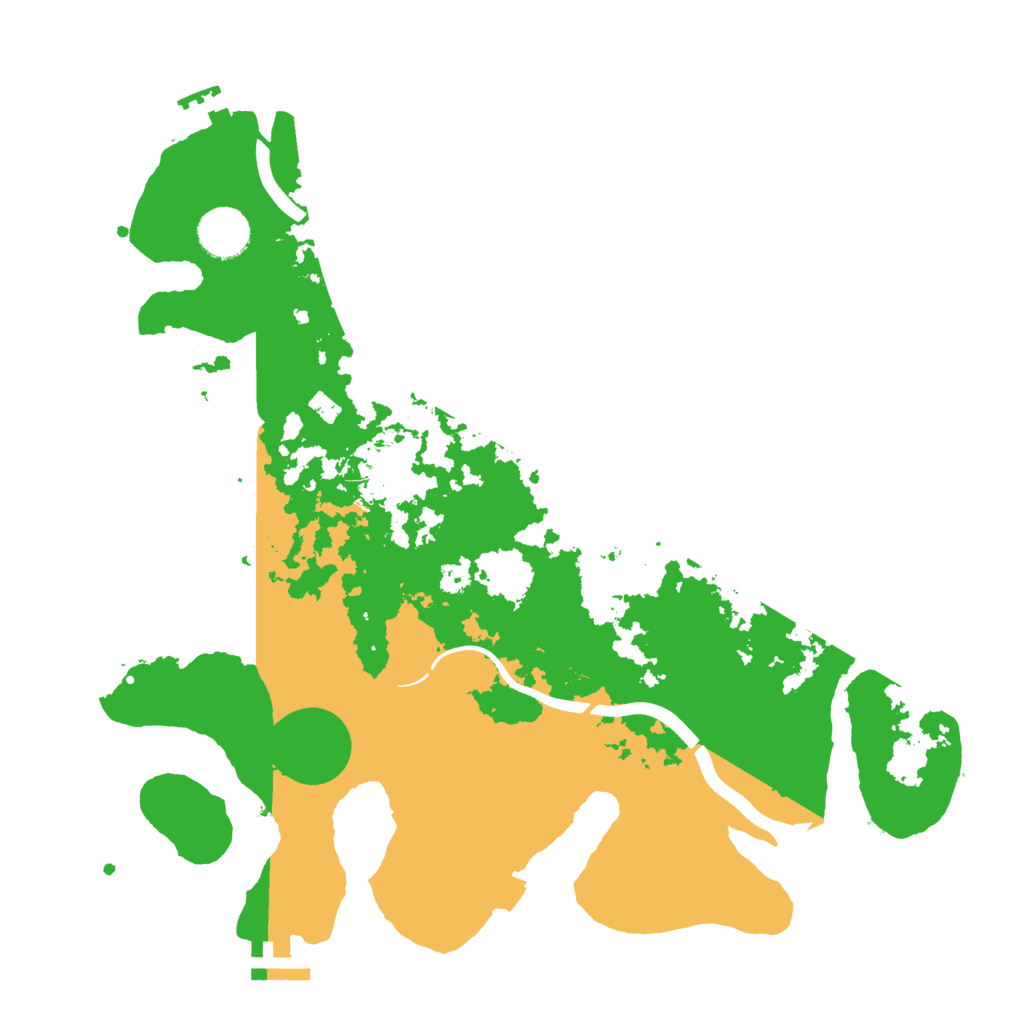 Biome Rust Map: Procedural Map, Size: 3500, Seed: 405946679