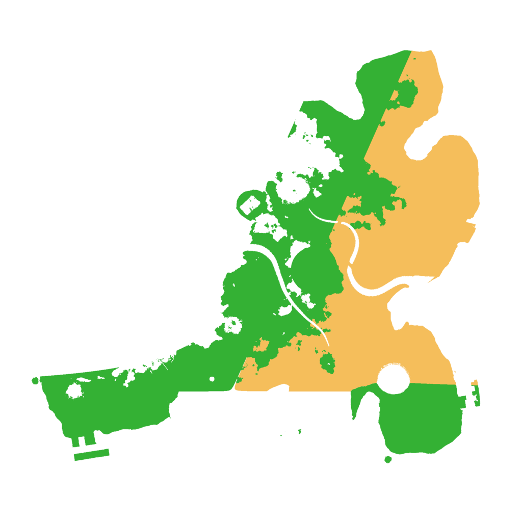 Biome Rust Map: Procedural Map, Size: 3000, Seed: 921947834