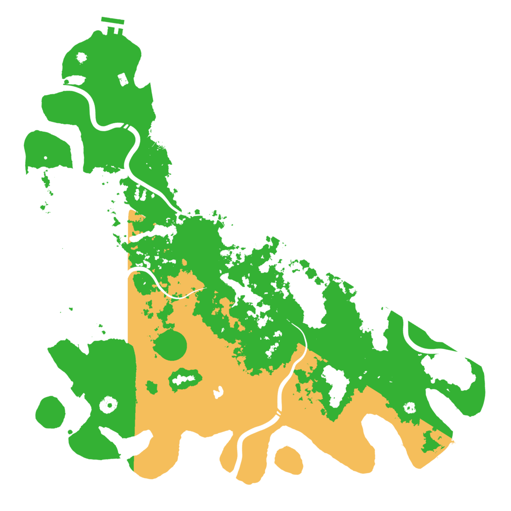 Biome Rust Map: Procedural Map, Size: 4500, Seed: 1137337339