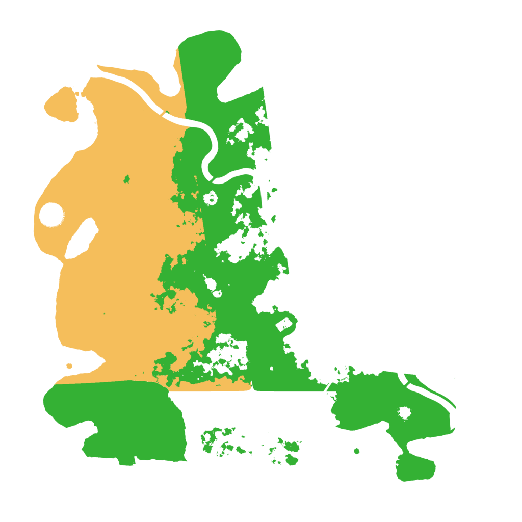 Biome Rust Map: Procedural Map, Size: 3750, Seed: 25757