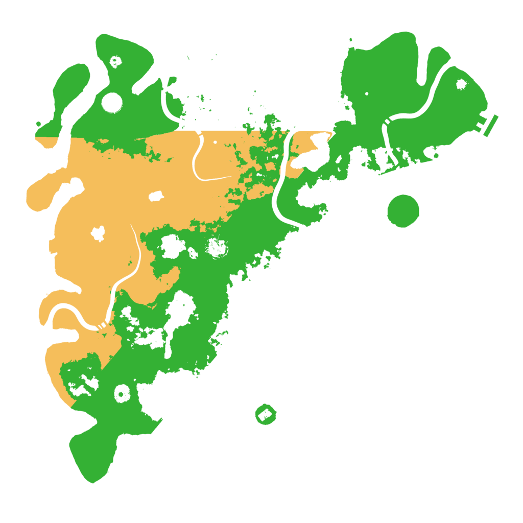 Biome Rust Map: Procedural Map, Size: 4500, Seed: 289403518