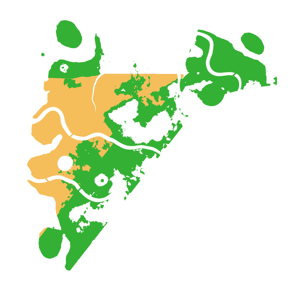 Biome Rust Map: Procedural Map, Size: 3500, Seed: 1079733048