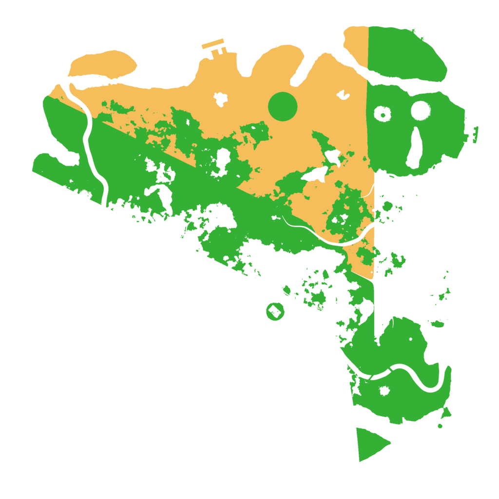 Biome Rust Map: Procedural Map, Size: 4500, Seed: 1683743430