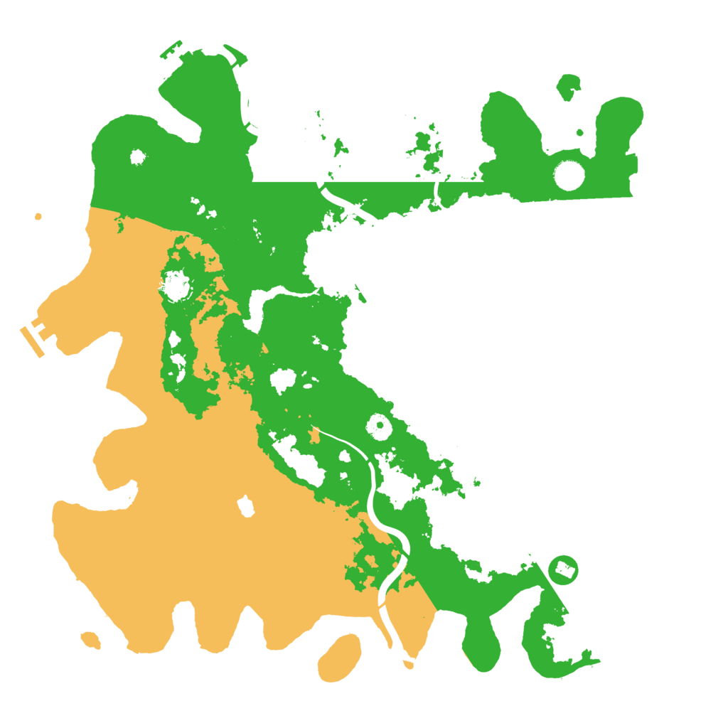 Biome Rust Map: Procedural Map, Size: 4250, Seed: 1289664107