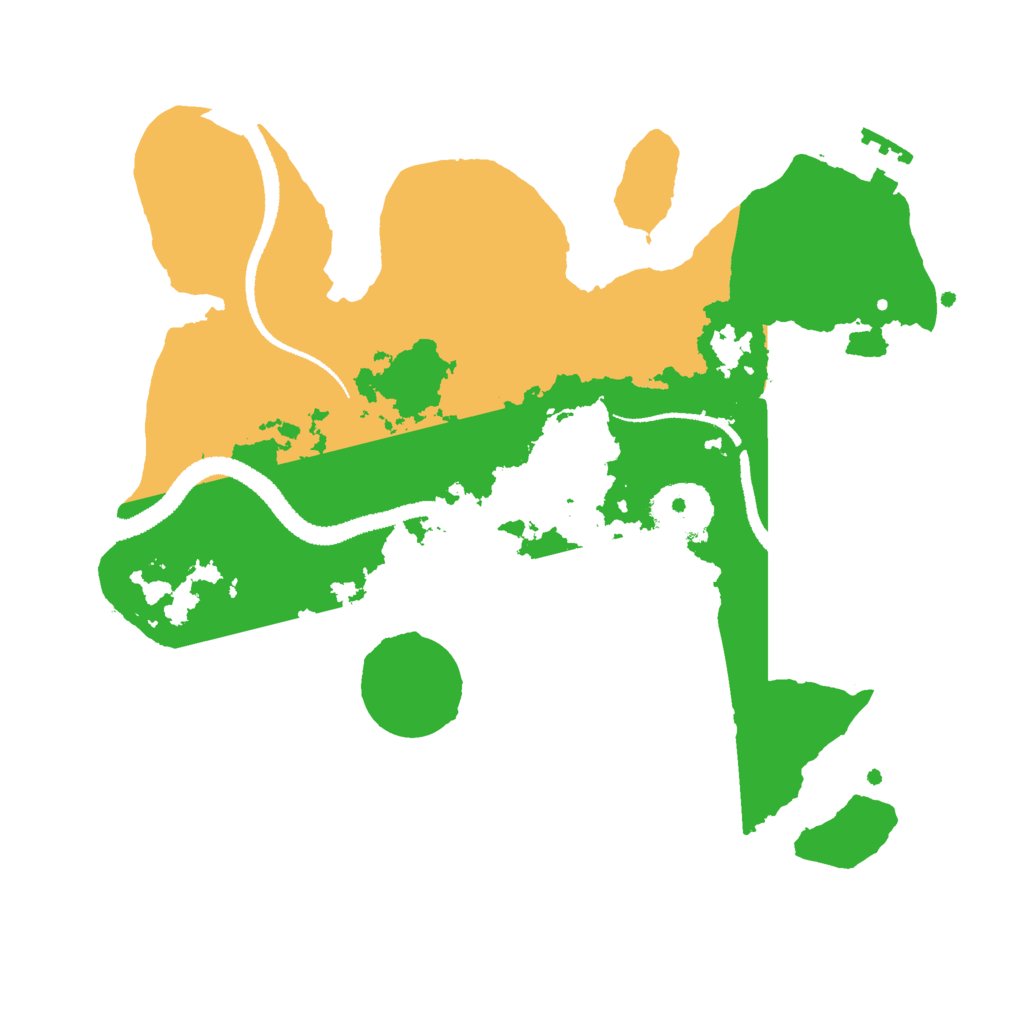 Biome Rust Map: Procedural Map, Size: 2700, Seed: 1293706200