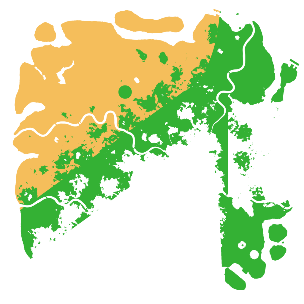 Biome Rust Map: Procedural Map, Size: 6000, Seed: 859846181
