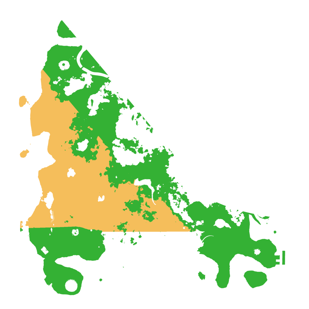 Biome Rust Map: Procedural Map, Size: 4500, Seed: 877609200