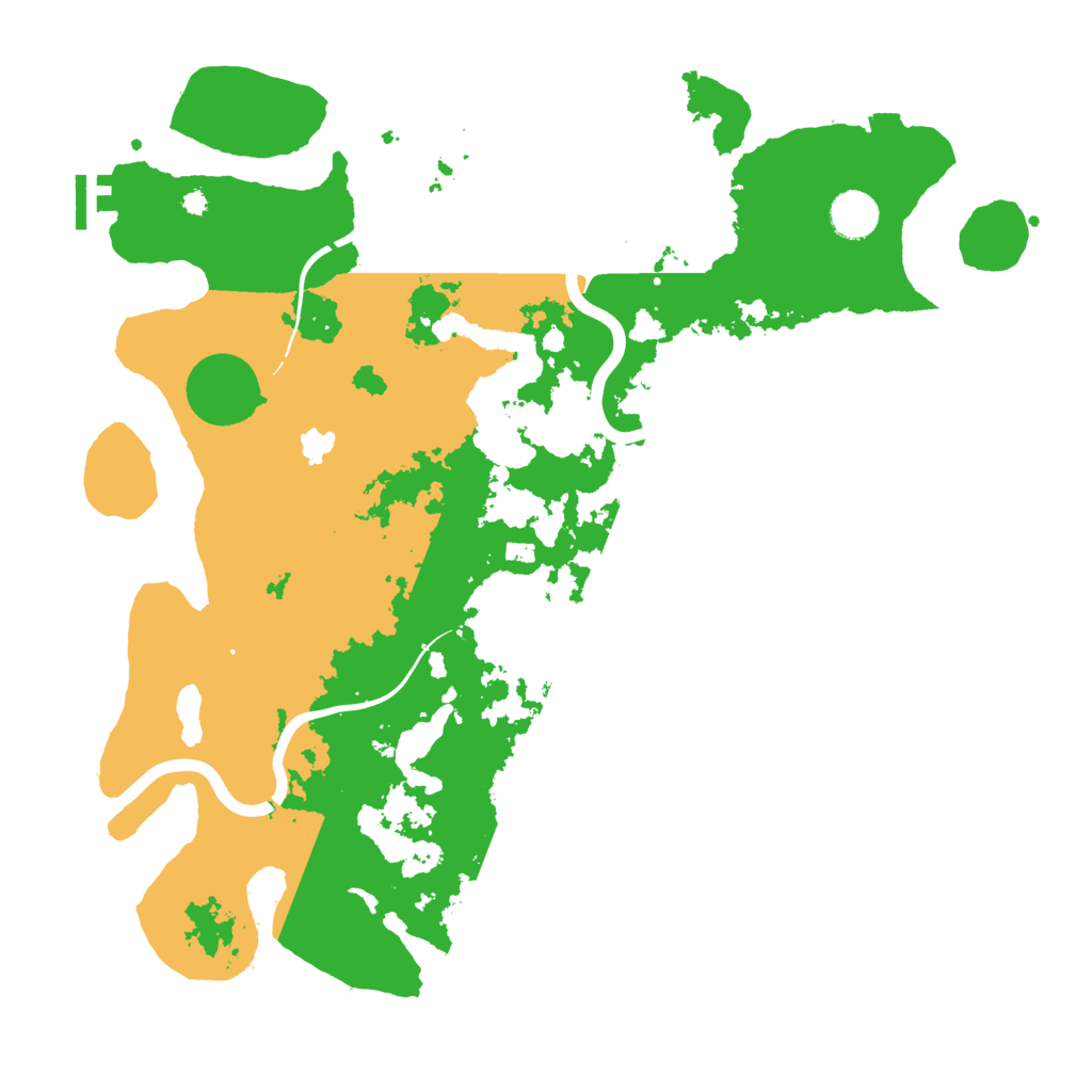 Biome Rust Map: Procedural Map, Size: 4000, Seed: 84878959