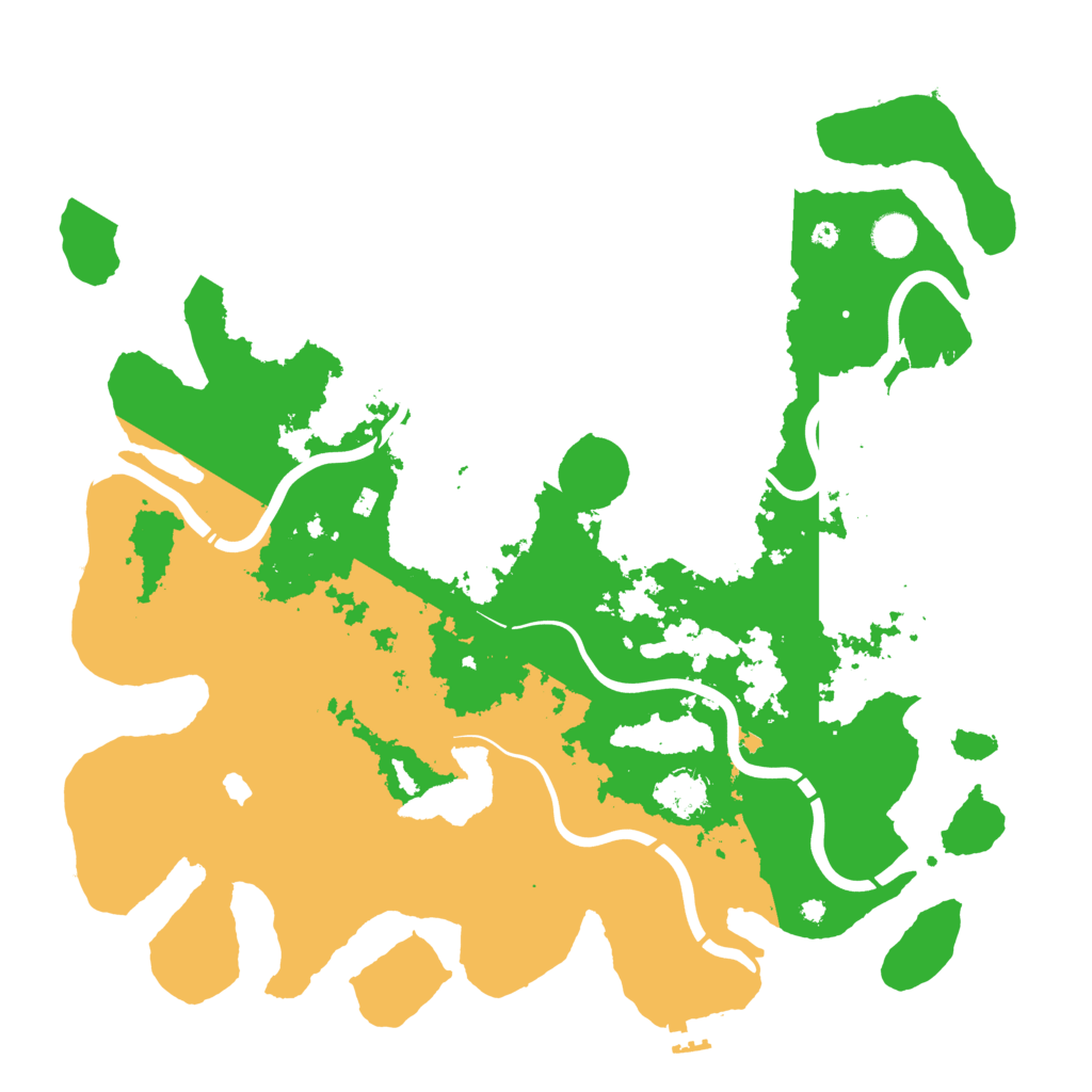Biome Rust Map: Procedural Map, Size: 4250, Seed: 96311335