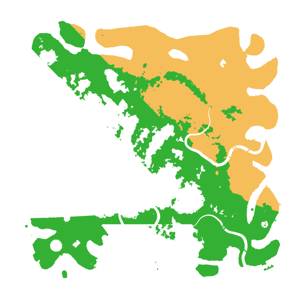 Biome Rust Map: Procedural Map, Size: 4400, Seed: 18072024