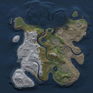 Thumbnail Rust Map: Procedural Map, Size: 2900, Seed: 504054, 11 Monuments