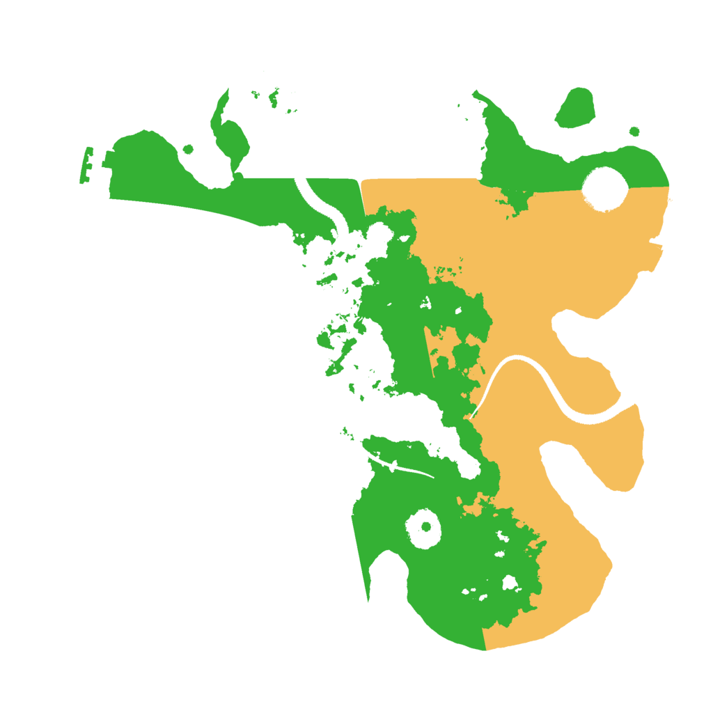 Biome Rust Map: Procedural Map, Size: 2900, Seed: 504054