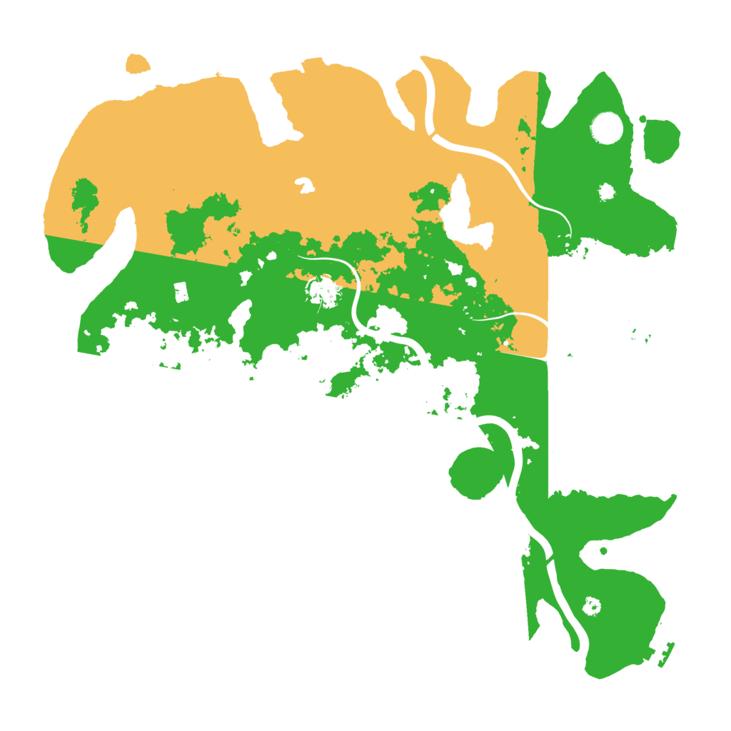 Biome Rust Map: Procedural Map, Size: 4000, Seed: 2008414499