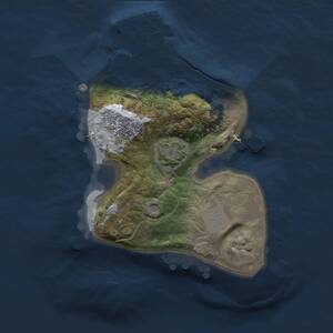 Thumbnail Rust Map: Procedural Map, Size: 1500, Seed: 1304577095, 3 Monuments