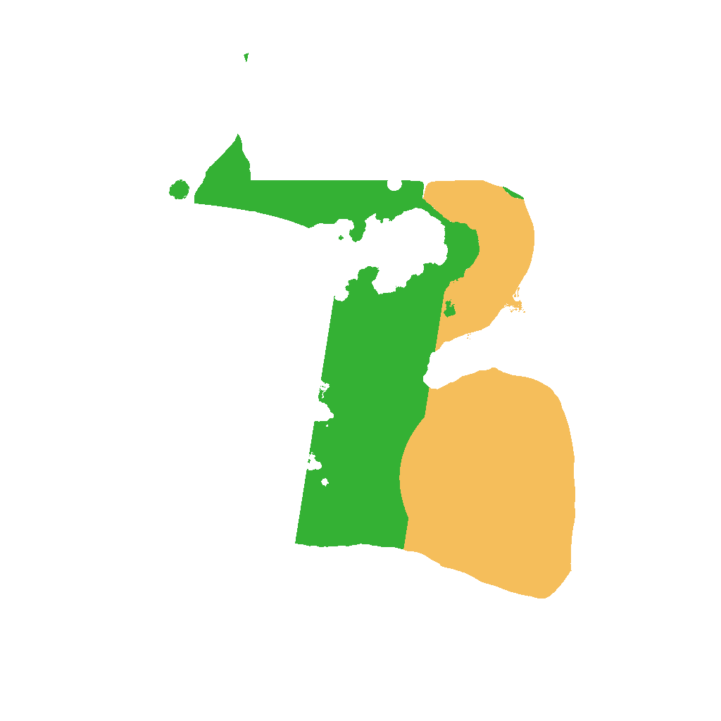 Biome Rust Map: Procedural Map, Size: 1500, Seed: 1304577095