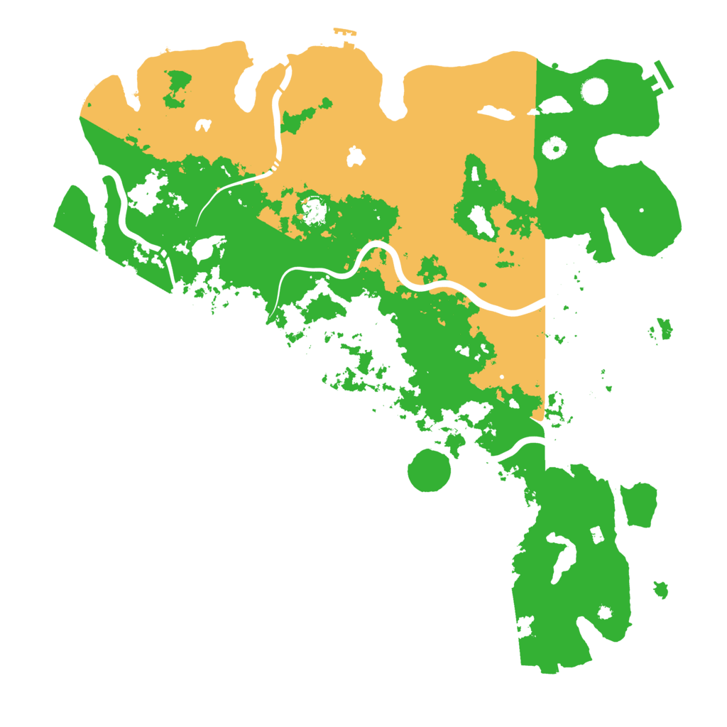 Biome Rust Map: Procedural Map, Size: 4750, Seed: 982635045