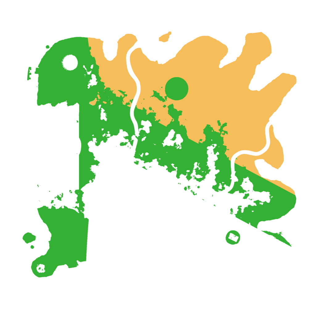 Biome Rust Map: Procedural Map, Size: 3600, Seed: 683