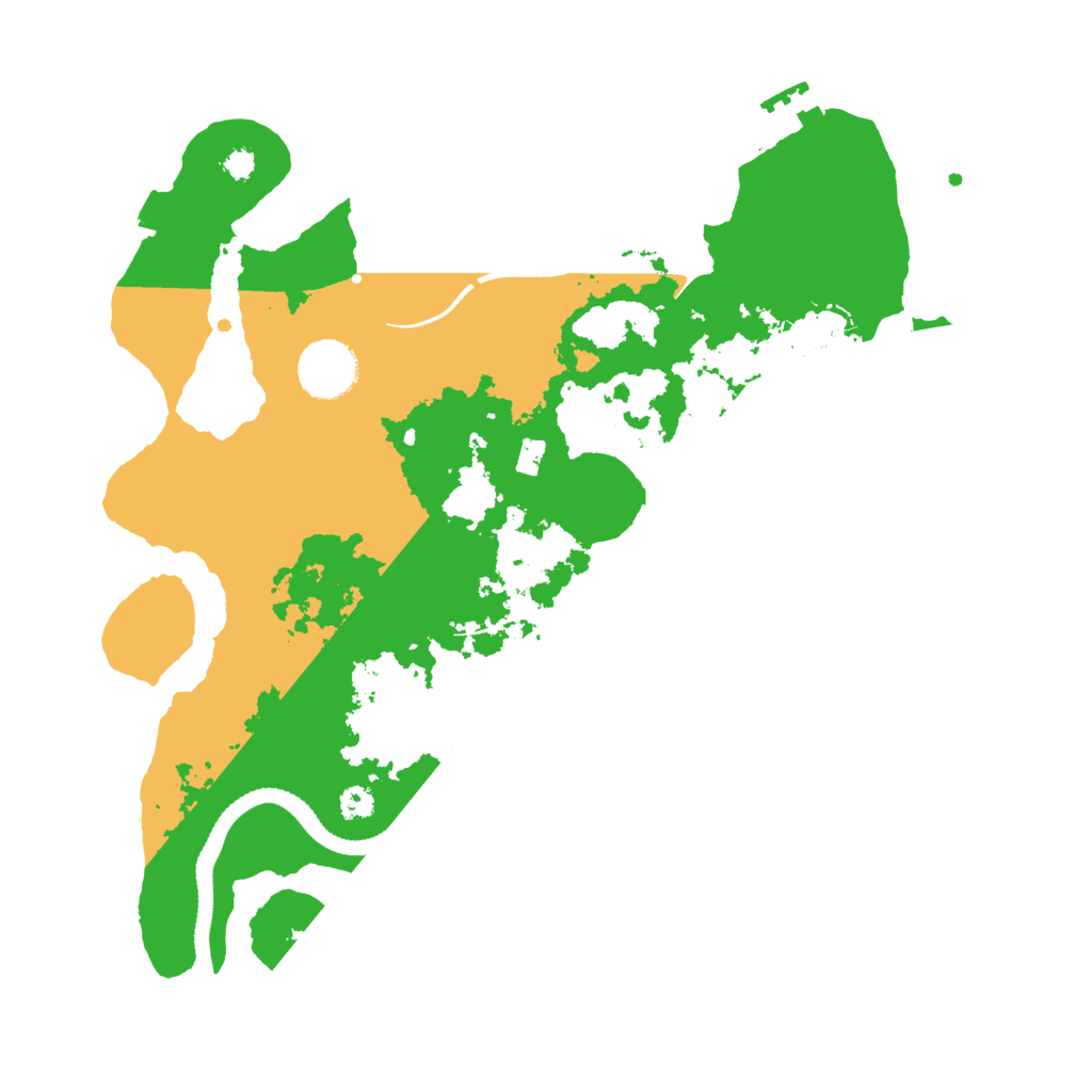 Biome Rust Map: Procedural Map, Size: 3250, Seed: 565177