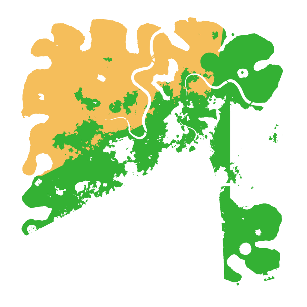 Biome Rust Map: Procedural Map, Size: 4500, Seed: 1608295655