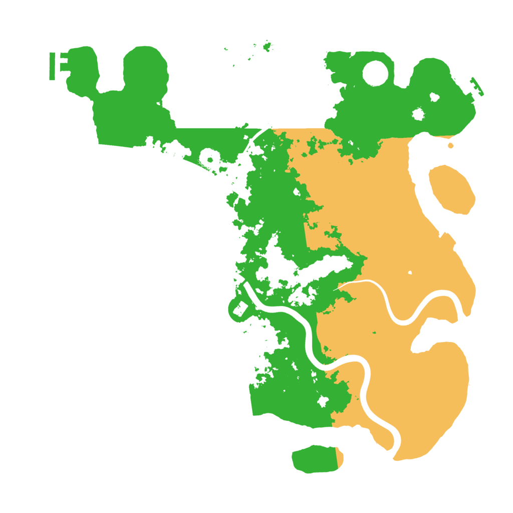 Biome Rust Map: Procedural Map, Size: 3750, Seed: 803494617