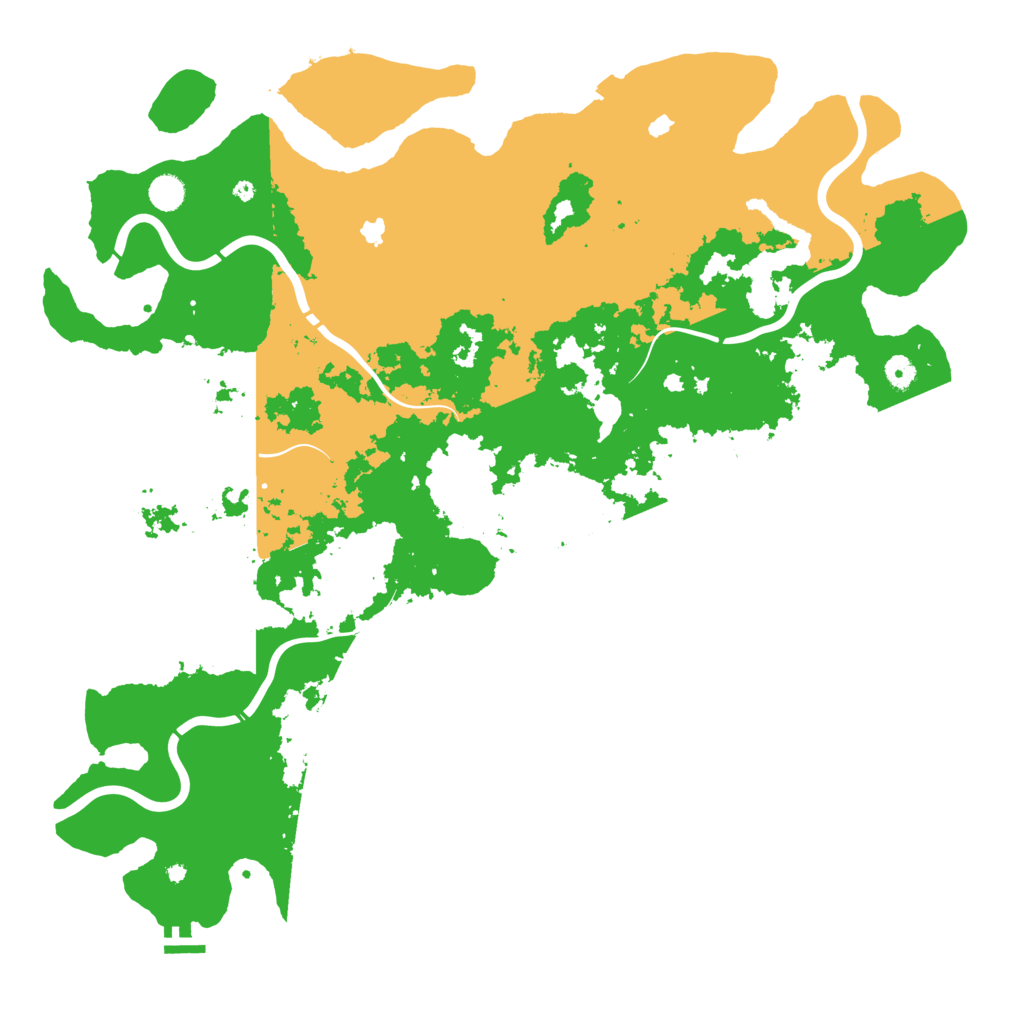 Biome Rust Map: Procedural Map, Size: 5000, Seed: 1317652843