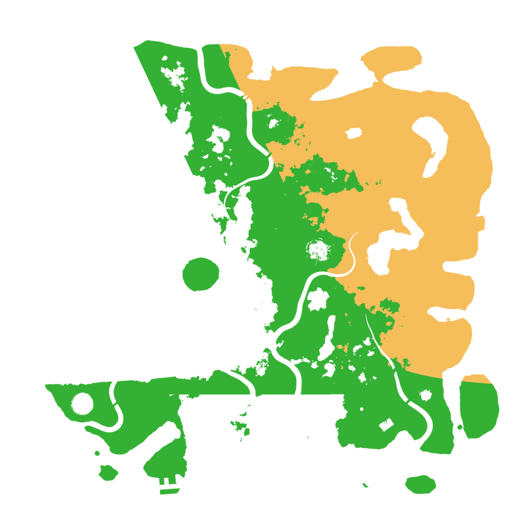 Biome Rust Map: Procedural Map, Size: 4250, Seed: 1511499316