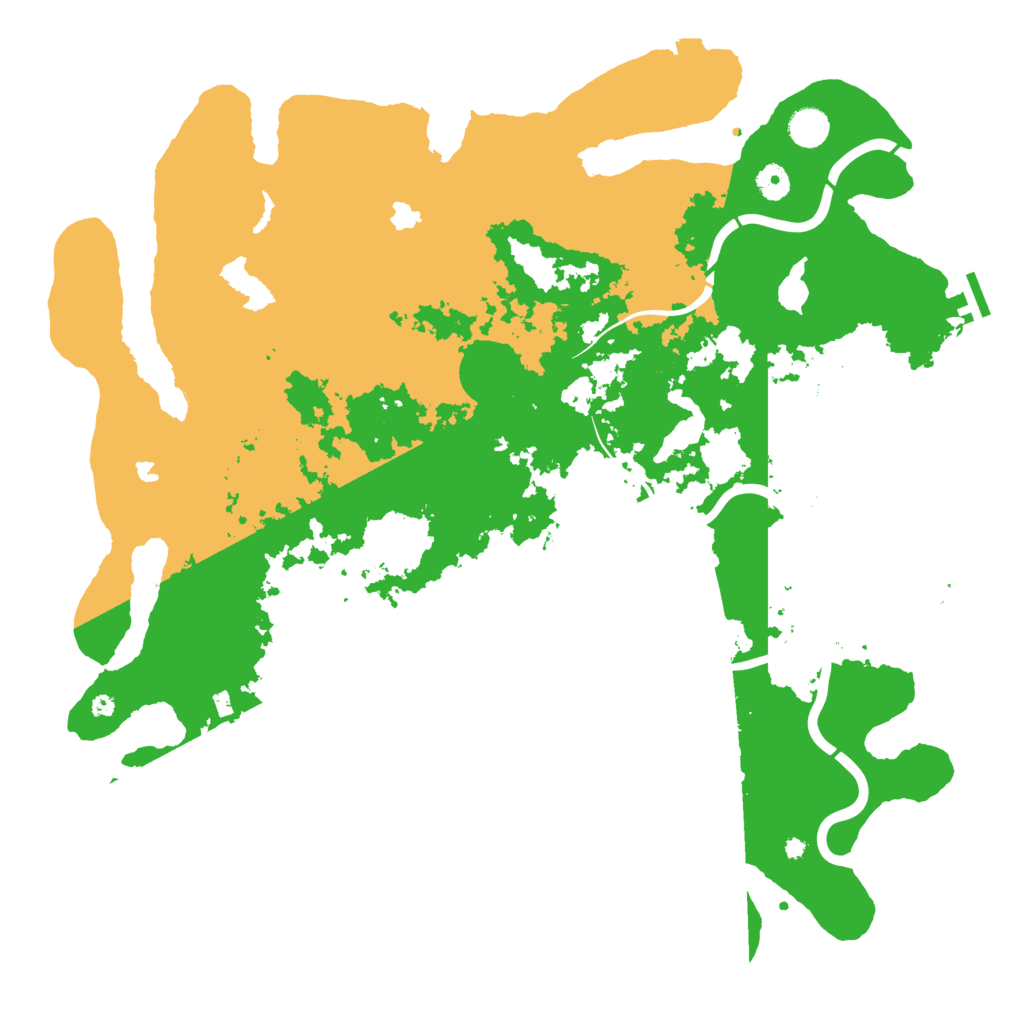 Biome Rust Map: Procedural Map, Size: 4500, Seed: 648018944