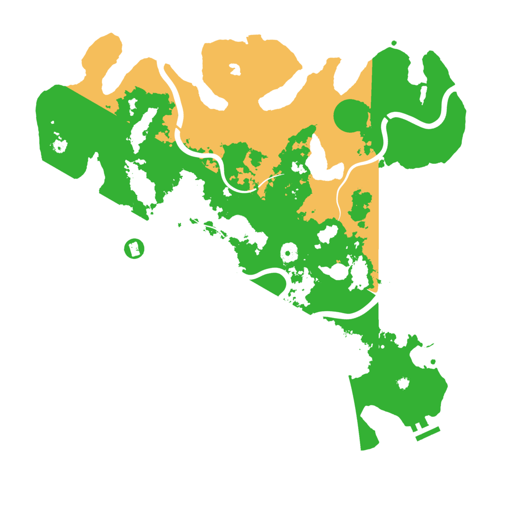 Biome Rust Map: Procedural Map, Size: 4000, Seed: 330084297