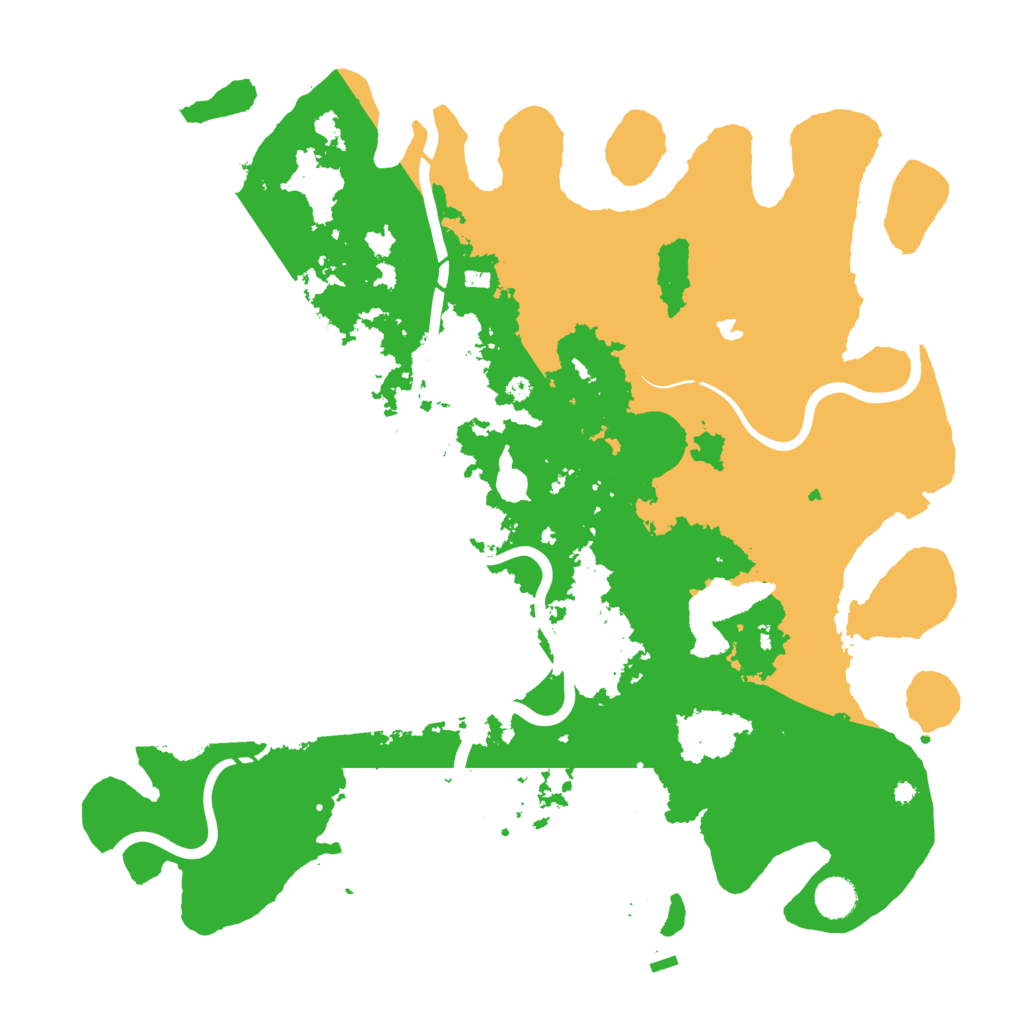 Biome Rust Map: Procedural Map, Size: 4300, Seed: 315