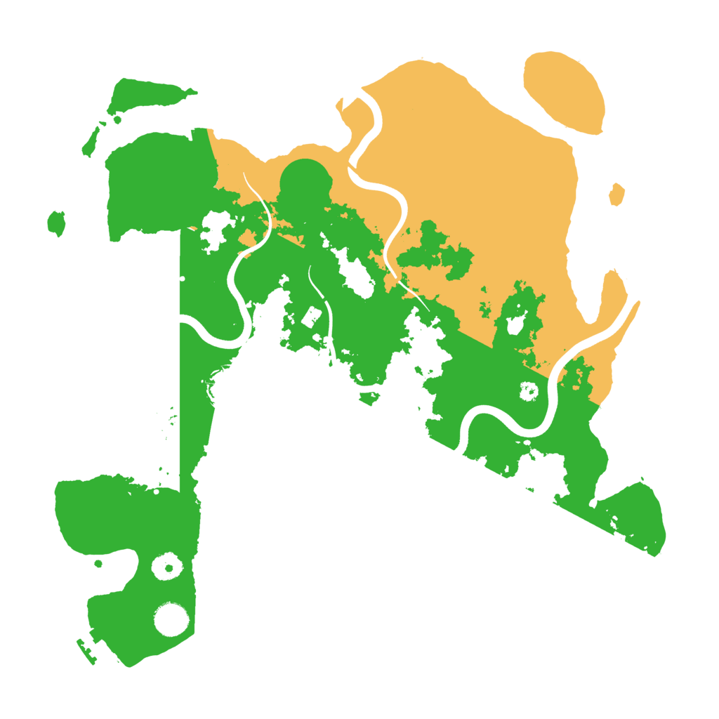 Biome Rust Map: Procedural Map, Size: 3750, Seed: 280798279