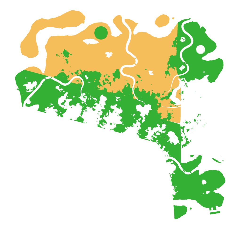 Biome Rust Map: Procedural Map, Size: 4800, Seed: 20250904